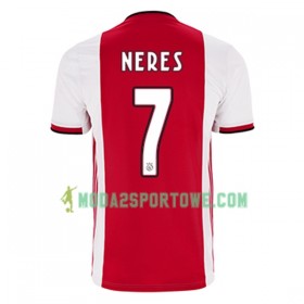 Koszulka Ajax Amsterdam David Neres 7 Domowe Stroje Piłkarskie 2019/20 Krótki Rękaw